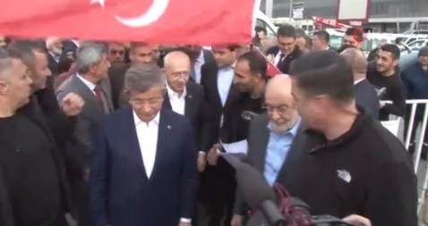 Deprem bölgesinde Kılıçdaroğlu'na sert tepki: HDP’ye bakanlık verecek misiniz?